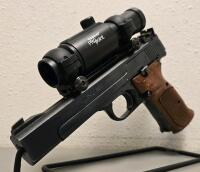 Smith & Wesson Model 41 .22 LR Target Pistol, 7" Barrel, Tasco ProPoint Red Dot, A600397 - 5