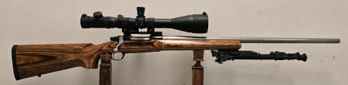 Ruger M77 Mark II .308 Win Bolt-Action, 26" Stainless Barrel, Millett 6-25x56 Scope, Bipod, SN: 781-29547