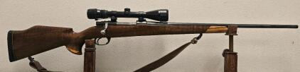 Mauser Bolt-Action .30-06 Rifle, Tasco 3-9x40 Scope, Hardwood Stock, Z-34421 Serial, Sling Included