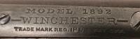 Winchester Model 1892 Lever Action Rifle, .25-20 WCF, 24" Barrel, Iron Sights, Case Included, Serial Num. 552027 - 7