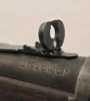 Winchester Model 1892 Lever Action Rifle, .25-20 WCF, 24" Barrel, Iron Sights, Case Included, Serial Num. 552027 - 9