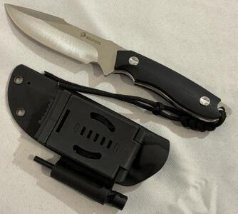 NedFoss Fixed Blade Survival Knife W/ Kydex Sheath | 4&rdquo; Blade Length