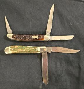 Schrade And Coleman Series Pocket Knives
