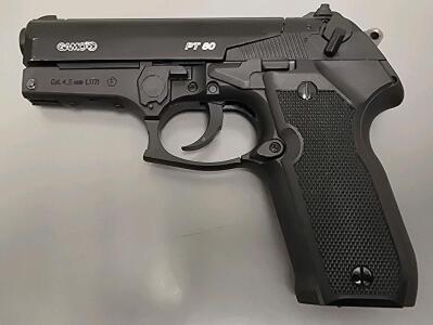 GAMO PT 80 CO2 Air Pistol, .177 Caliber, 8-Shot, Spain, Serial 04-4C-842506-07
