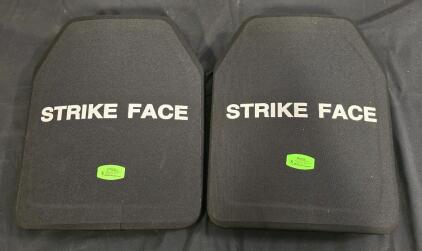 (2) Strike Face LON-III-P Ballisitic Playes- 10"x12"