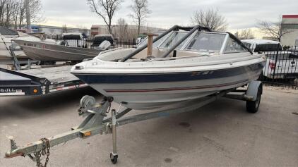 1991 BLN BOAT AND TRAILER