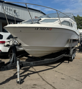 1982 BOAT AND TRAILER