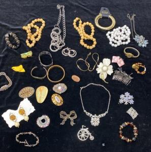 Large Lot of Costume Jewelry