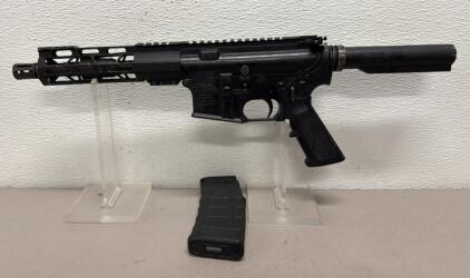 Anderson Manufacturing AM-15 AR Pistol, Multi-Cal, 7.5" Barrel, 30rd PMAG, SN: 21319601