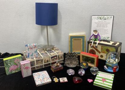 Decorative Boxes - Seattle Snow Globe - Lamp (Works) - Glass Paper Weights - and So Much More