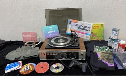 Panasonic Record Player - Powers On - Kids Laderhosen - Supplements - and More