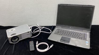 HD Mini Projector- C9 - Gateway Laptop- NX570X - Windows Vista-Intel ( Unable to Test )