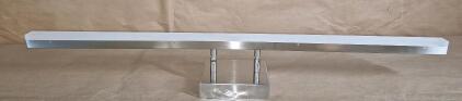 (1) 36" Modern LED Vanity Light Dimmable W/ Pivoting Light & Adjustable Temperature, Brushed Nickel Finish
