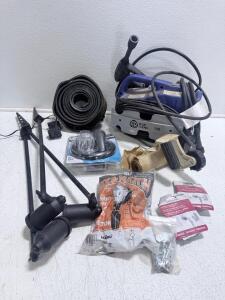 AR Blue Clean 118 Electric Pressure Washer 1500 PSI, Malibu Landscape Lighting, Locks, Trim Kit