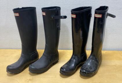 Hunter - Boots (2 Pairs) Size 8 Women