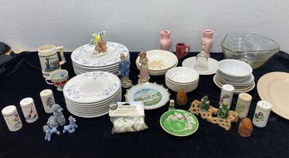 Plates and Bowls - Vintage Spice Shakera - Vintage Collectables