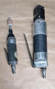 (1) Pneumatic Flange & Punch Tool & (1) Pneumatic Die Grinder