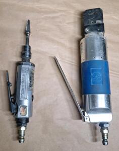 (1) Pneumatic Flange & Punch Tool & (1) Pneumatic Die Grinder