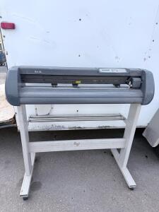 Seiki 48" Vinyl Cutter Plotter with Stand, Digital LCD Control Panel, Model SK-1350T Class