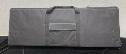 Soft Rifle Case for AK-Style Rifle, Black, Foam Insert, Exterior Pocket, 40"x13"x4"