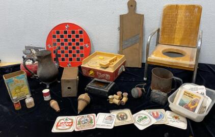 Vintage Kids Potty - Vintage Coaster Collection- Tops - Toys and More