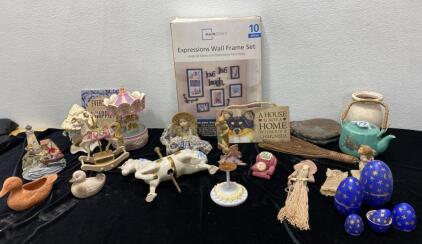 Wall Frame Set - Vintage Home Decor - Nesting Eggs - and Much More