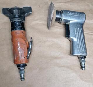(1) Pneumatic 3" Cut Off Tool & (1) Pneumatic Micro Surface Prep Tool