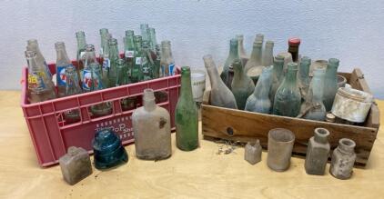 Antique Bottles - RC -Tab- Pepsi and More