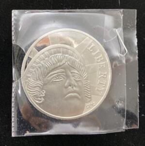2013 1 Troy Ounce .999 Fine Silver Round - Liberty Design, Eagle, Sealed