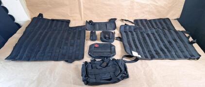 (1) Homby's 7-Piece Molle Back Seat Organizer Set