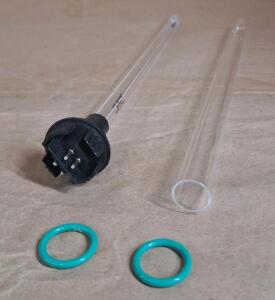 (2) LSE Lighting UV Filter Light Bulb Combo Packs W/ 602805 Bulb, 602732 Sleeve & (2) O-Rings