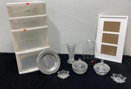 Glass Vase - Candle Holders - Bowls - Frame - Storage Unit and More
