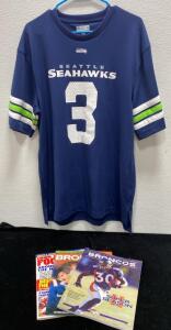 Seattle Seahawks - NFL Team Apparel - Wilson Jersey- Large