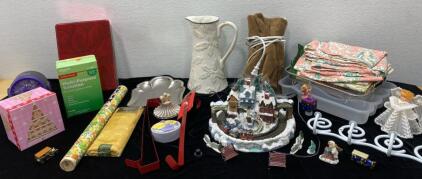 Bella Casa Pitcher- Holiday Decor - Multi Purpose Solution for Contacts ( Unopened) - Heated Blanket and Much More.
