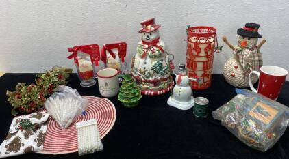 Holiday Decorations- (3) Bins Full