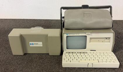 HP 4952A Protocol Analyzer, 7.5" CRT, 18180A Module, Floppy Drive, Serial 2945A08685
