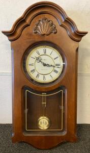 Howard Miller 612-700 Westminster Chime Pendulum Wall Clock, Quartz, 25"x12", Ser# 82320043