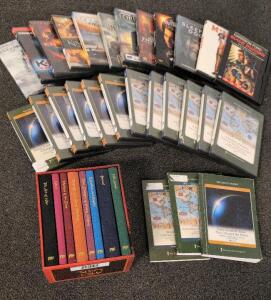 Great Courses DVD Lecture Sets, Art of War 7-Book Box Set & 13 Movie DVDs &ndash; Ex-Library Lot