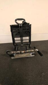 Razor Camouflage Kick Scooter Aluminum Folding & Black Collapsible Utility Wagon