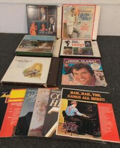 Large Lot Country Jazz Pop LP Vinyl Records, 70s-80s Box Sets, Glenn Miller, Marty Robbins