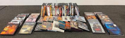 48+ Movie & TV DVD/Blu-ray Lot &ndash; Avatar, John Wick, Bourne Series, Friends, Black Panther