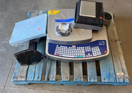 Oxford Instruments Twin-X XRF Analyzer, Dual X-ray Tubes TF3001 Pd, Barco 19" LCD, SN40443