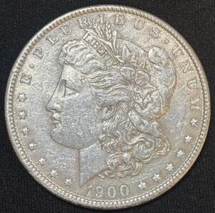 1900 Liberty Morgan Dollar 90% Silver Coin