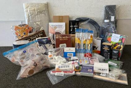 Drawer Organizer, Clear Lamp Oil, Silicone Spatula Set, Paintbrush Set, Joist Tape And More