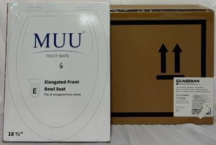 Medline Transfer Bench For Bathtubs & Showers & MUU Toilet Seat