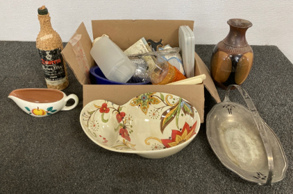 Kitchenware And Glass Items