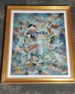 Painting by Bruno, Oil on Canvas, 36x30 Inches, Signed