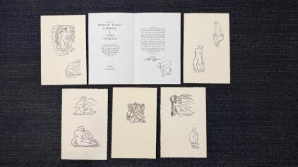 (9) Aristide Maillol Original Woodcuts From Daphnis And Chloe 5 1/2&rdquo;x8 1/4&rdquo;