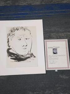 Pablo Picasso "Royan 1940" Lithograph, Original 1948, Limited Edition of 1200 16"x17"