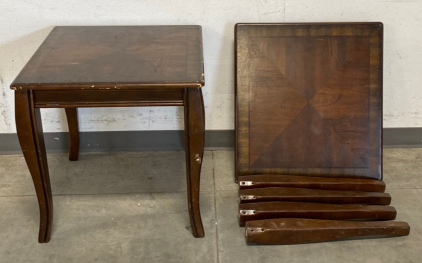 Pair of End Tables - 24”x 26”x 24”